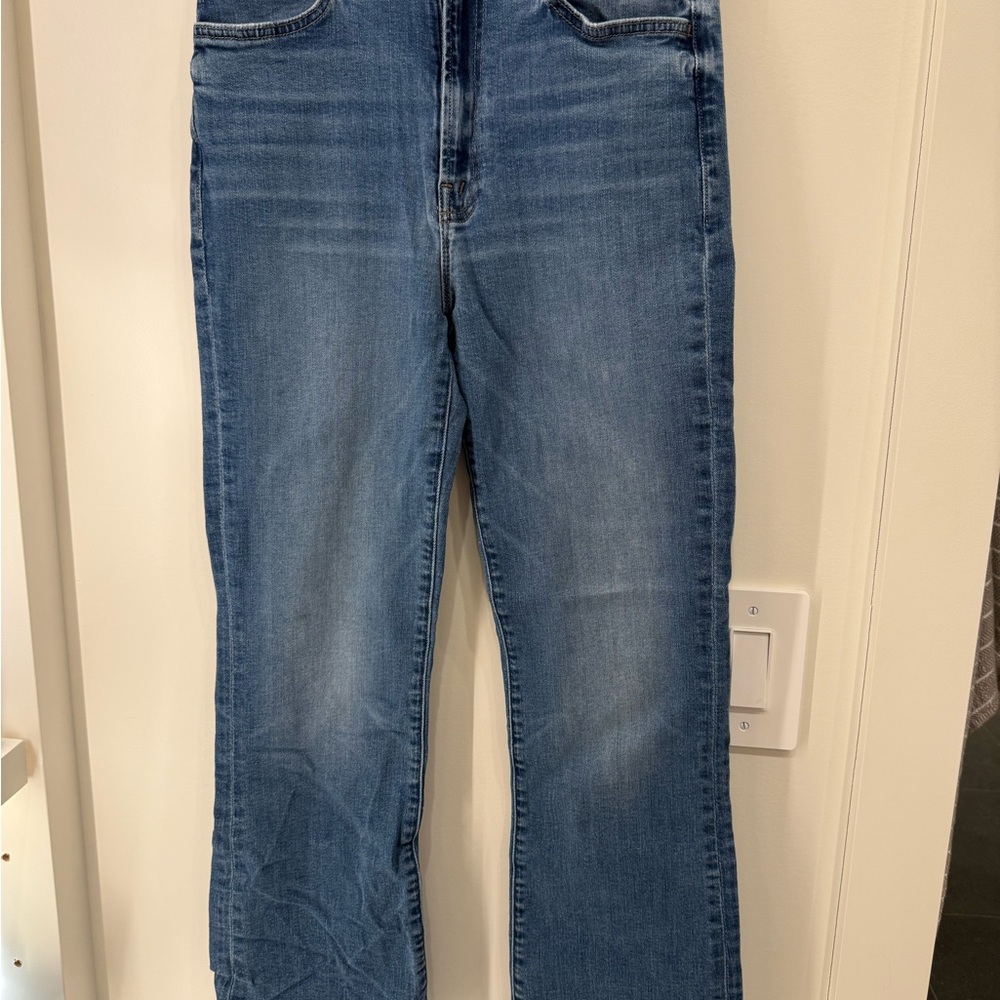 MOTHER Women's Straight Leg Jeans in Blue